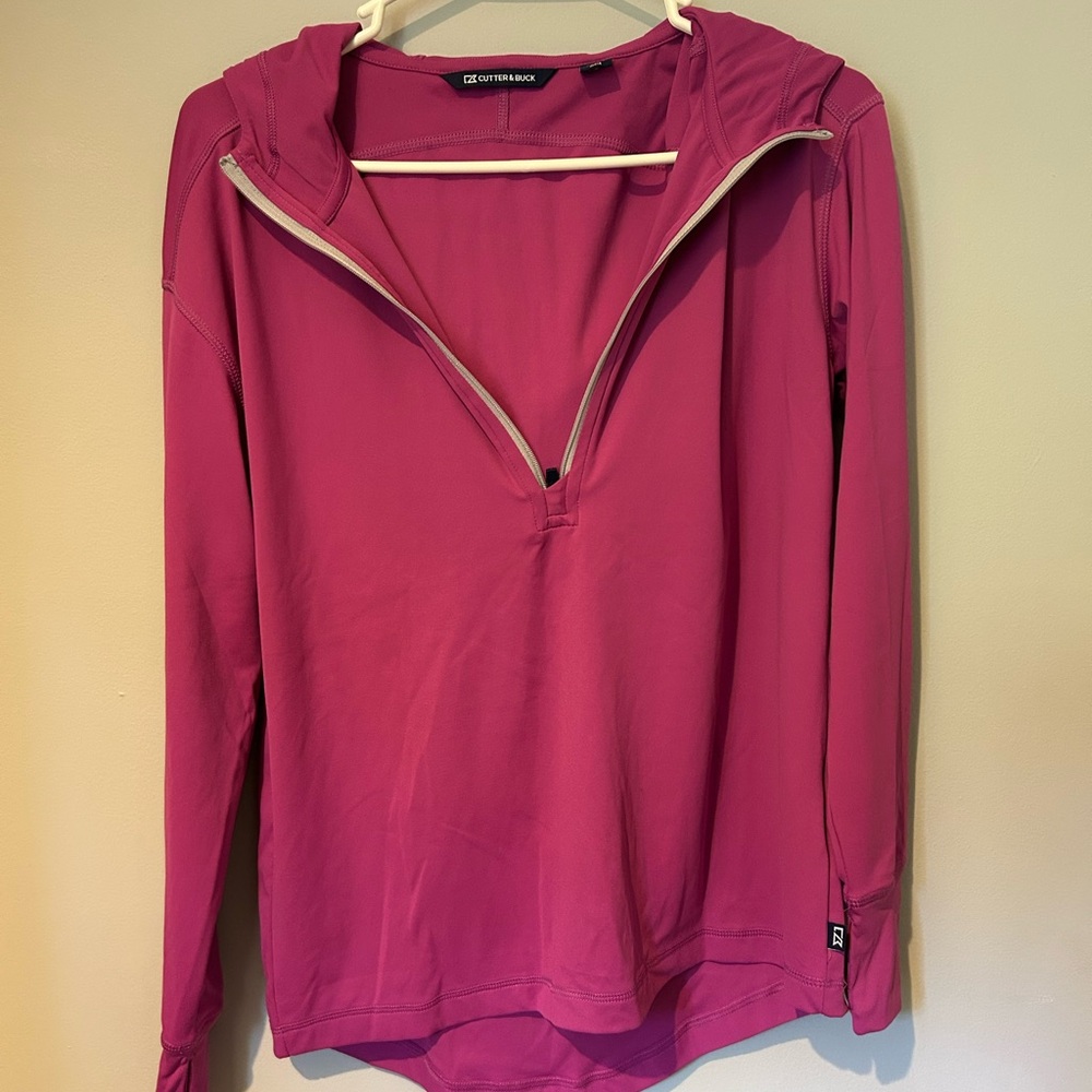 Cutter & Buck Women's Fuchsia Hoodie